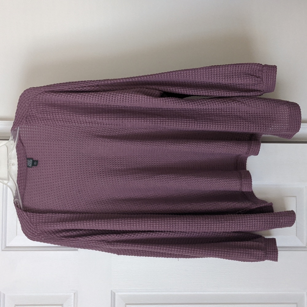Waffle Knit Cardigan